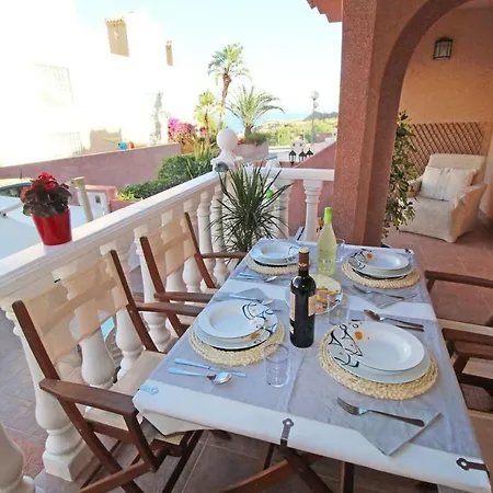 公寓 Bungalow Con Terraza, Piscina Y Vistas Al Mar